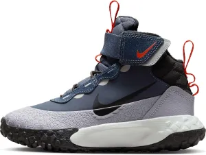 Nike Terrascout Little Kids' Boots (FV4174-400, Thunder Blue/Cement Grey/Pure Platinum/Black)