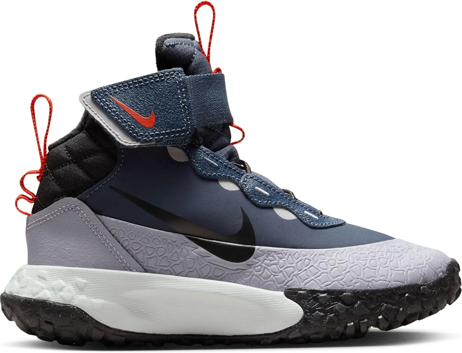 Nike Terrascout Little Kids' Boots (FV4174-400, Thunder Blue/Cement Grey/Pure Platinum/Black)