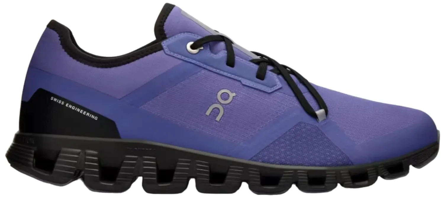 On Men's Cloud X 3 AD Sneakers, Blueberry/Black, 12 Medium US