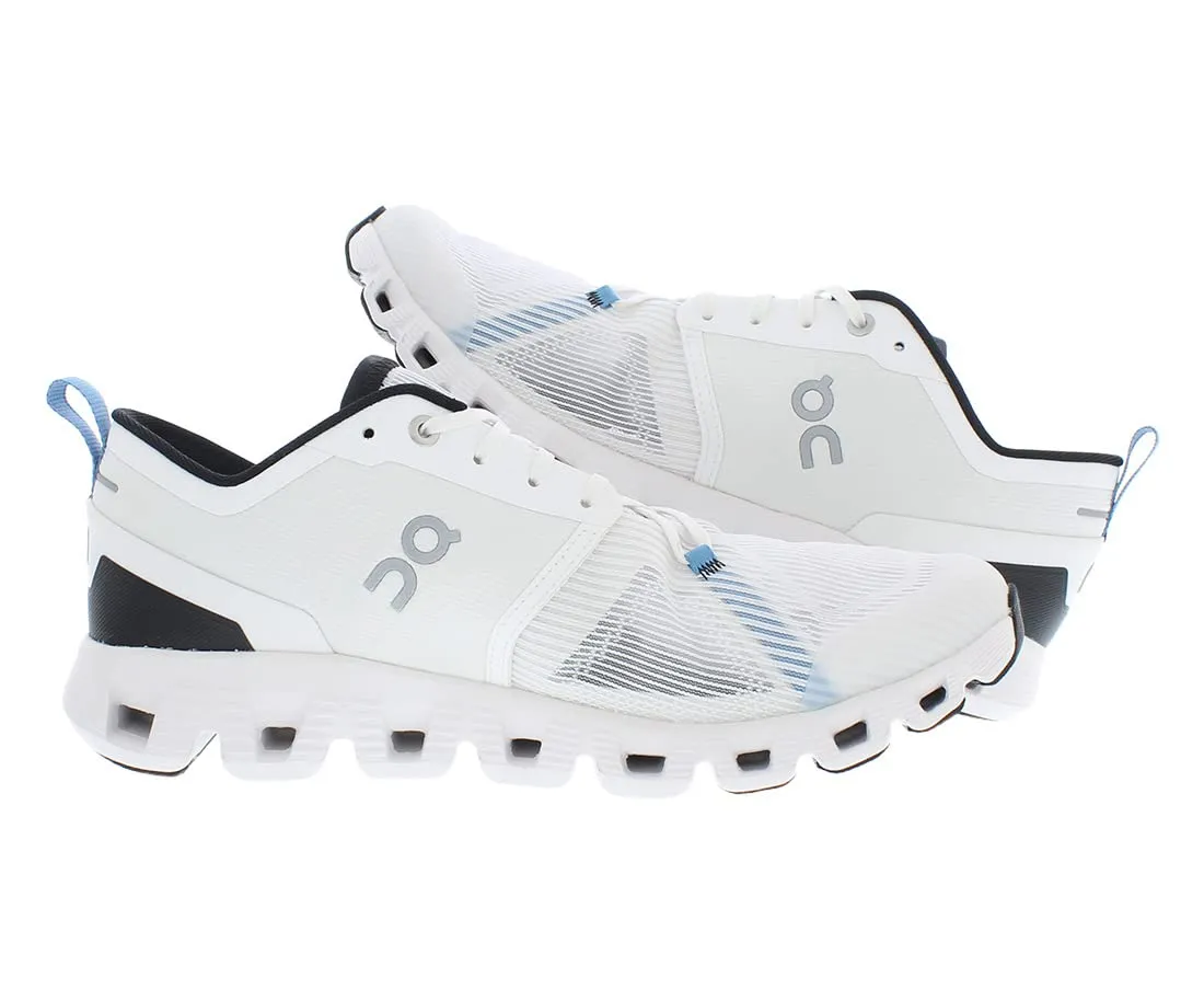 On Men's Cloud X 3 Shift Sneakers, White/Black, 10.5 Medium US