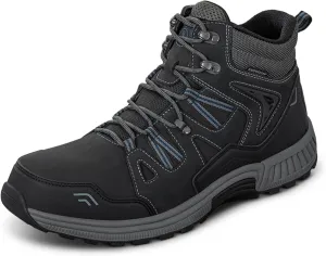 Orthofeet Men's Orthopedic Leather Ridgewood Waterproof Boots