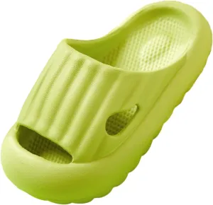 PATPAT Girls Boys Slides Sandals Bathroom Shower Slides Sandal Slip on Summer Beach Pool Pillow Slippers