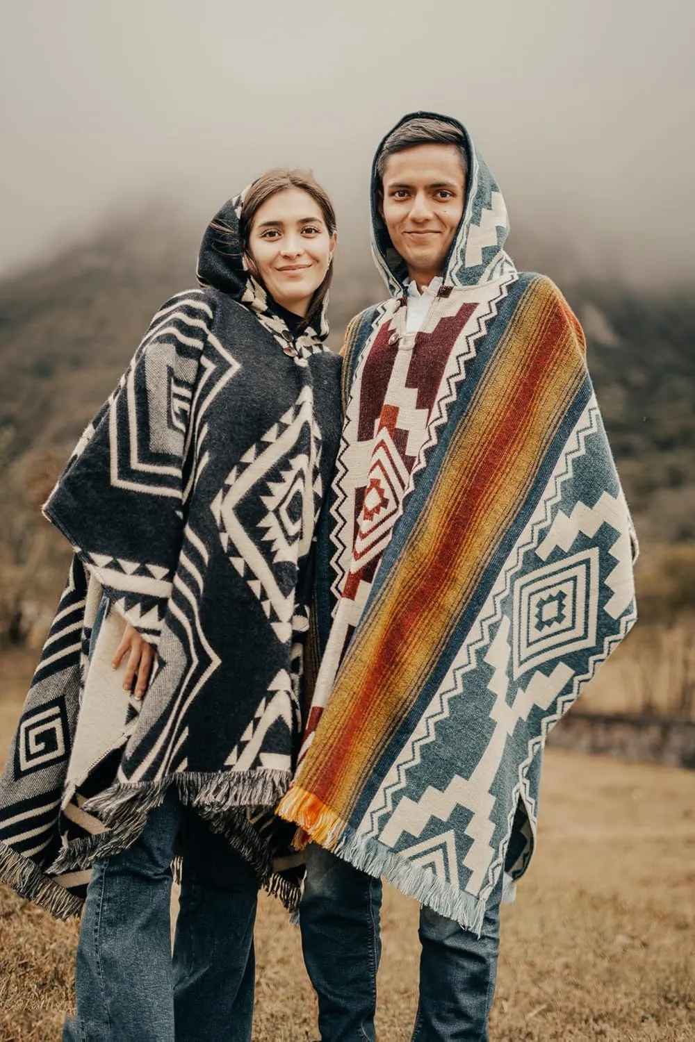 Poncho for men - Alpaca wool - Clint Eastwood - Daryl Dixon - Men Poncho - Handamade products - Cowboy Serape Shawl
