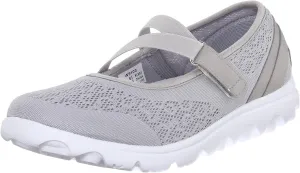 Propet Womens TravelActiv Mary Jane Flats Casual - Grey