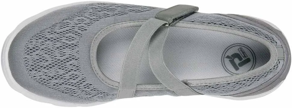 Propet Womens TravelActiv Mary Jane Flats Casual - Grey
