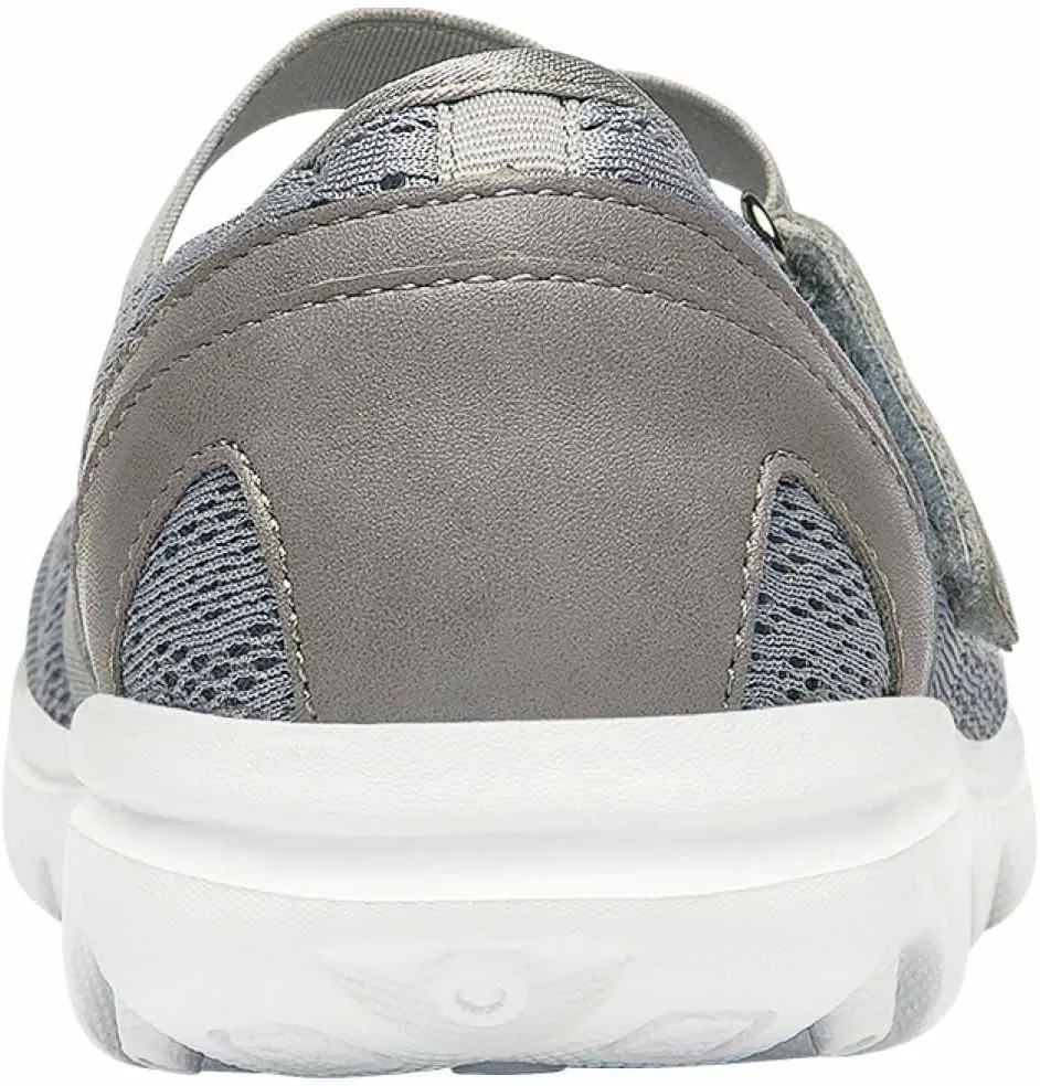 Propet Womens TravelActiv Mary Jane Flats Casual - Grey