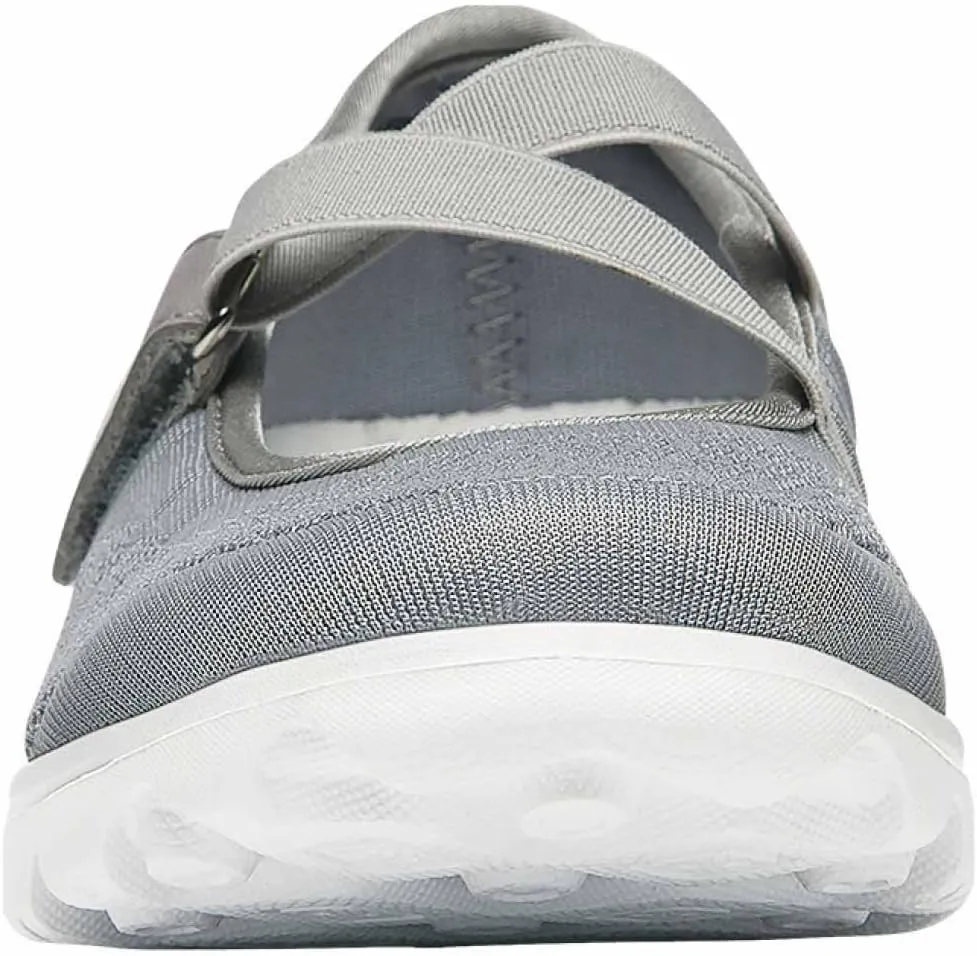Propet Womens TravelActiv Mary Jane Flats Casual - Grey