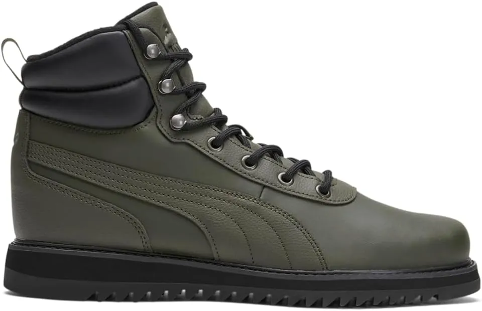 PUMA Mens Desierto V2 Leather Lace Up Casual Boots Ankle - Green - Size 7 M