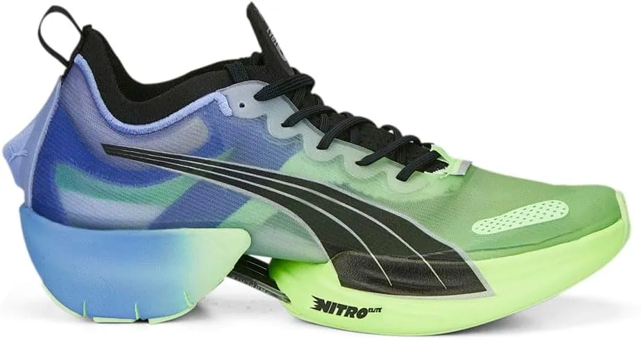 PUMA Womens Fast-R Nitro Elite Elektrocharged Running Sneakers Shoes - Purple - Size 8.5 M