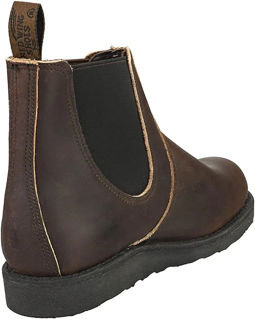 Red Wing Mens Classic Chelsea Leather Textile Boots