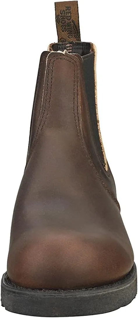 Red Wing Mens Classic Chelsea Leather Textile Boots