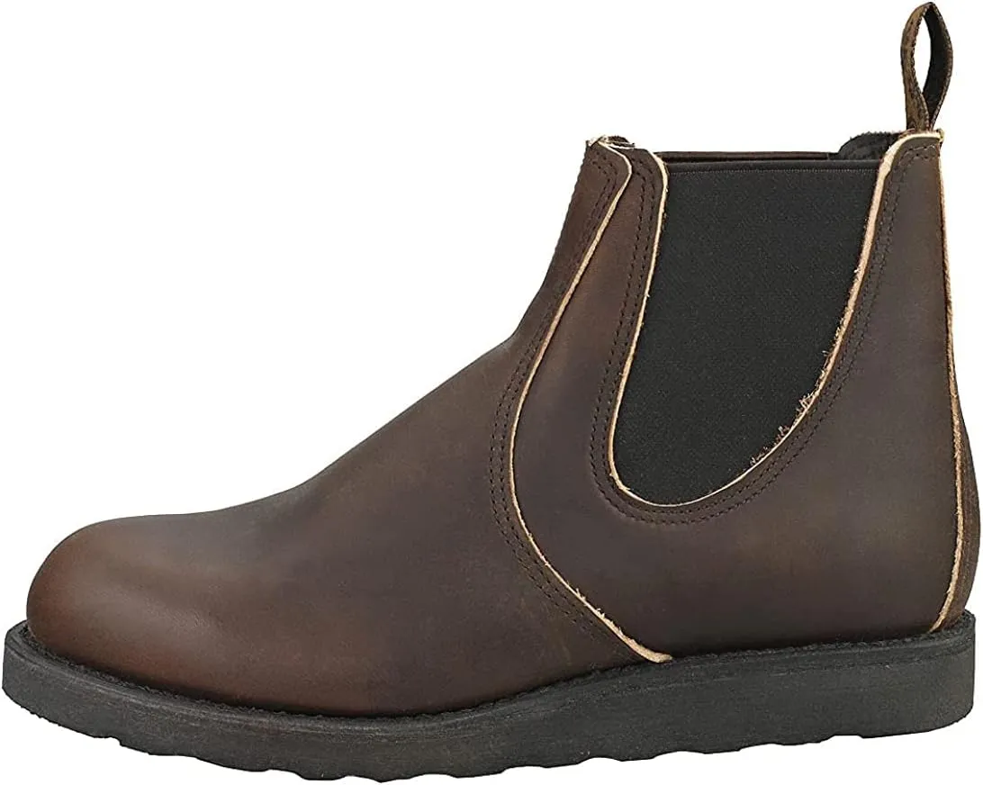 Red Wing Mens Classic Chelsea Leather Textile Boots