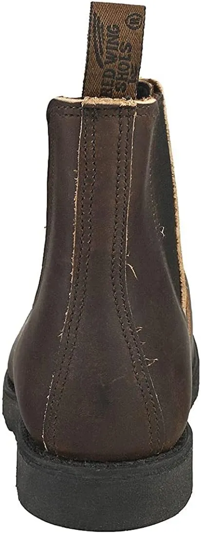 Red Wing Mens Classic Chelsea Leather Textile Boots