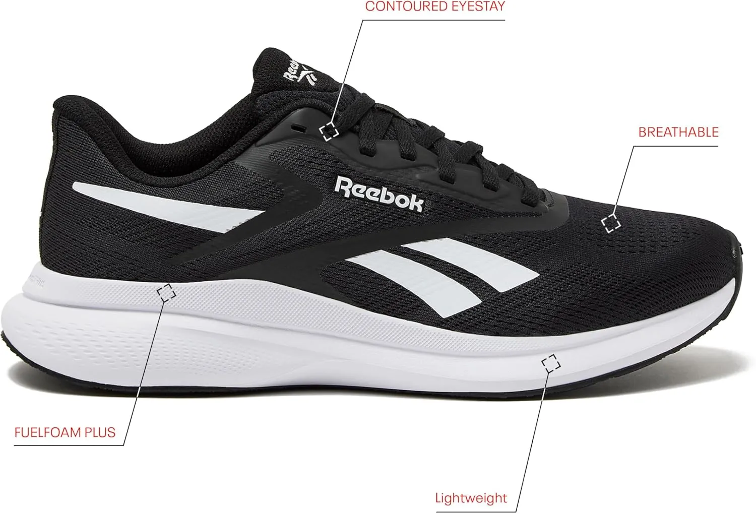 Reebok Men's Energen 4 Running Shoes, Lightweight Athletic Sneakers Size 6.5 to 14