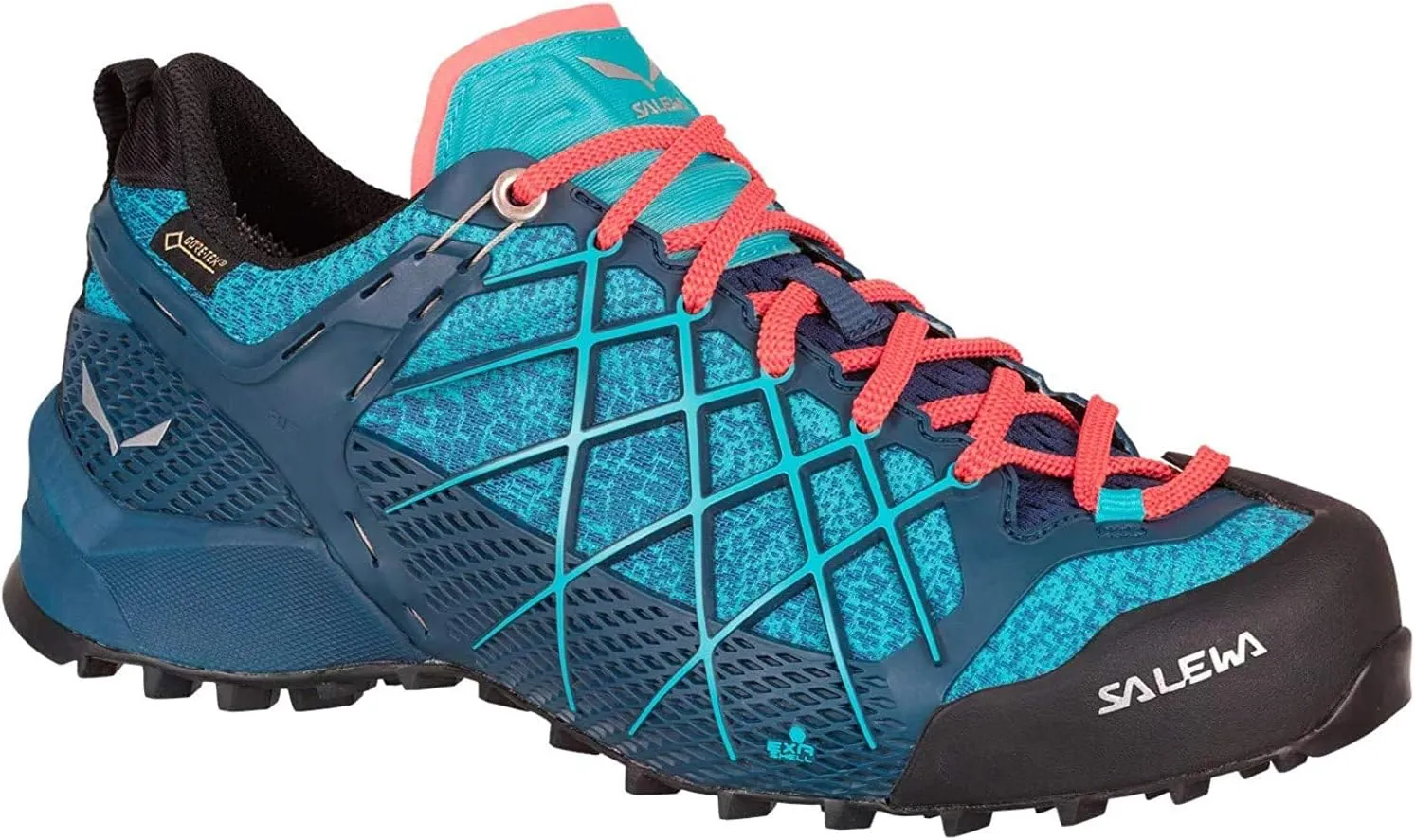 Salewa Men's Crow GTX Waterproof Gore-Tex Trail Boots for Trekking, Climbing, & Mountaineering
