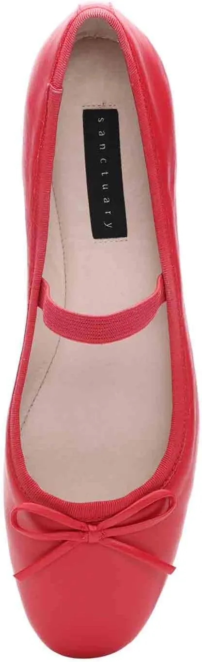 Sanctuary Women's Facile Ballet Comfortable Slip-On Flats for Casual Everyday Wear, Stylish Round Toe Shoes