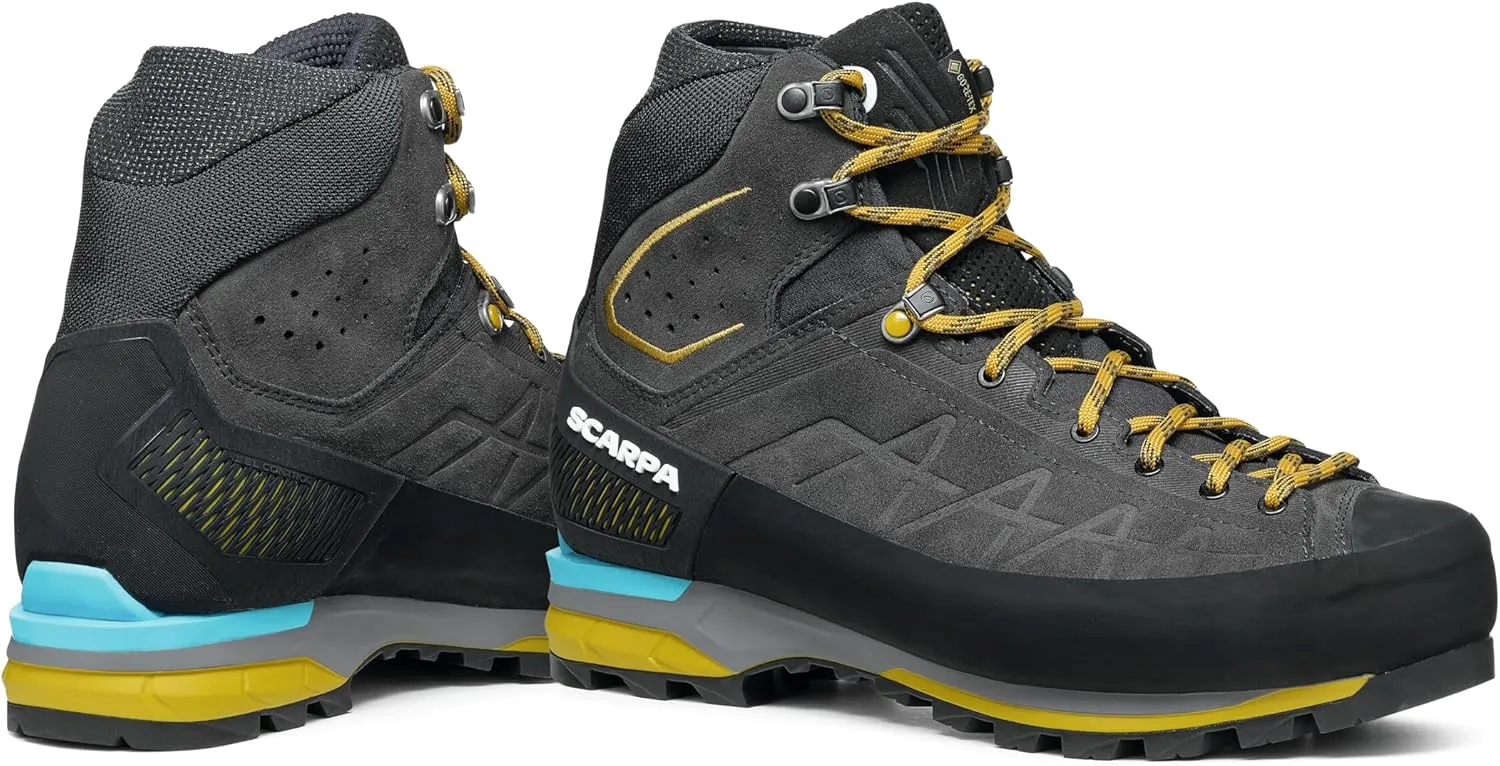 SCARPA Men's Zodiac Tech GTX Waterproof Gore-Tex Boots for Hiking, Trekking, & Mountaineering