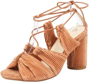 SEIFIN Women's Chunky Strappy Sandals Lace Up Open Toe Ankle Wrap Block High Heels for Women Tie Up Gladiator Sexy Heels for Prom Party Shoes