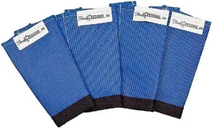 SHOOFLY Horse Leggins, Patented Loose Fitting Boots, Breathable Plastic Mesh (Blue/Mini)