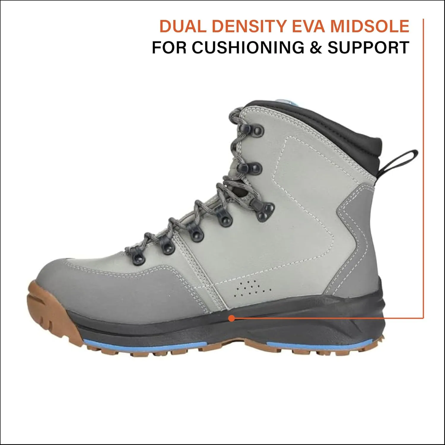 Simms FreeSalt Wading Boots for Men and Women - Rugged Saltwater Fishing Shoes for Coastal and Brackish-Water Expeditions