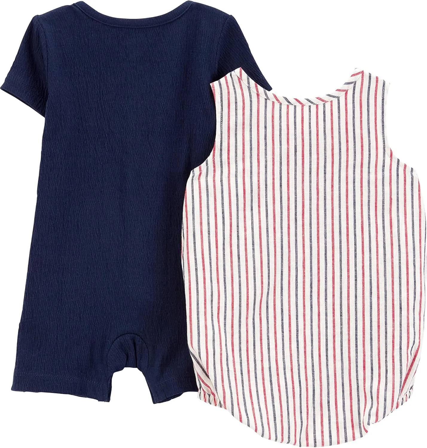 Simple Joys by Carter's baby-boys Button Rompers, Pack of 2