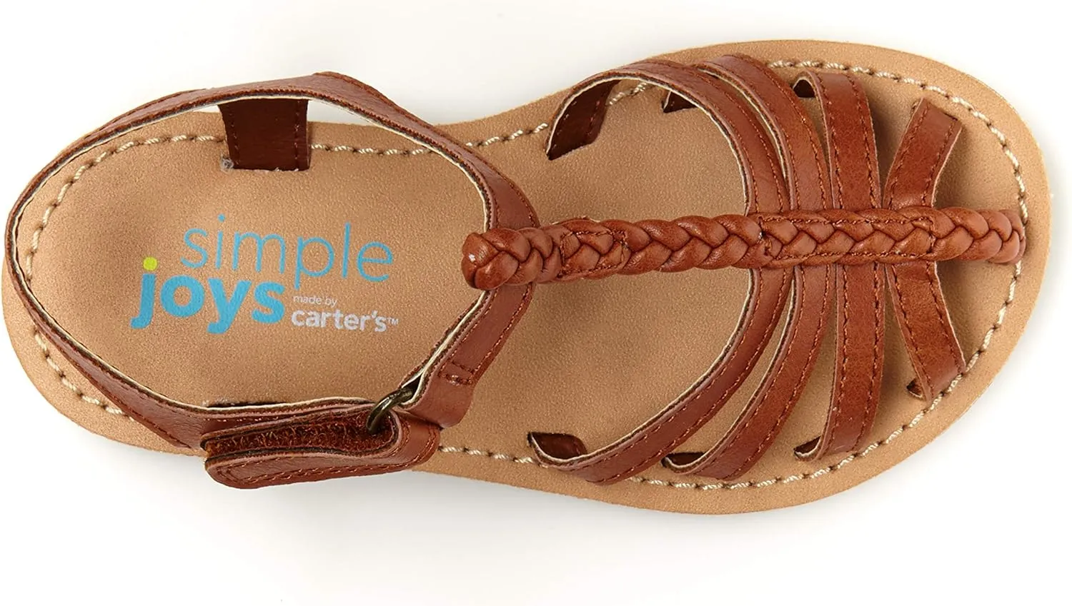 Simple Joys by Carter's Girl's Freya Gladiator Sandal