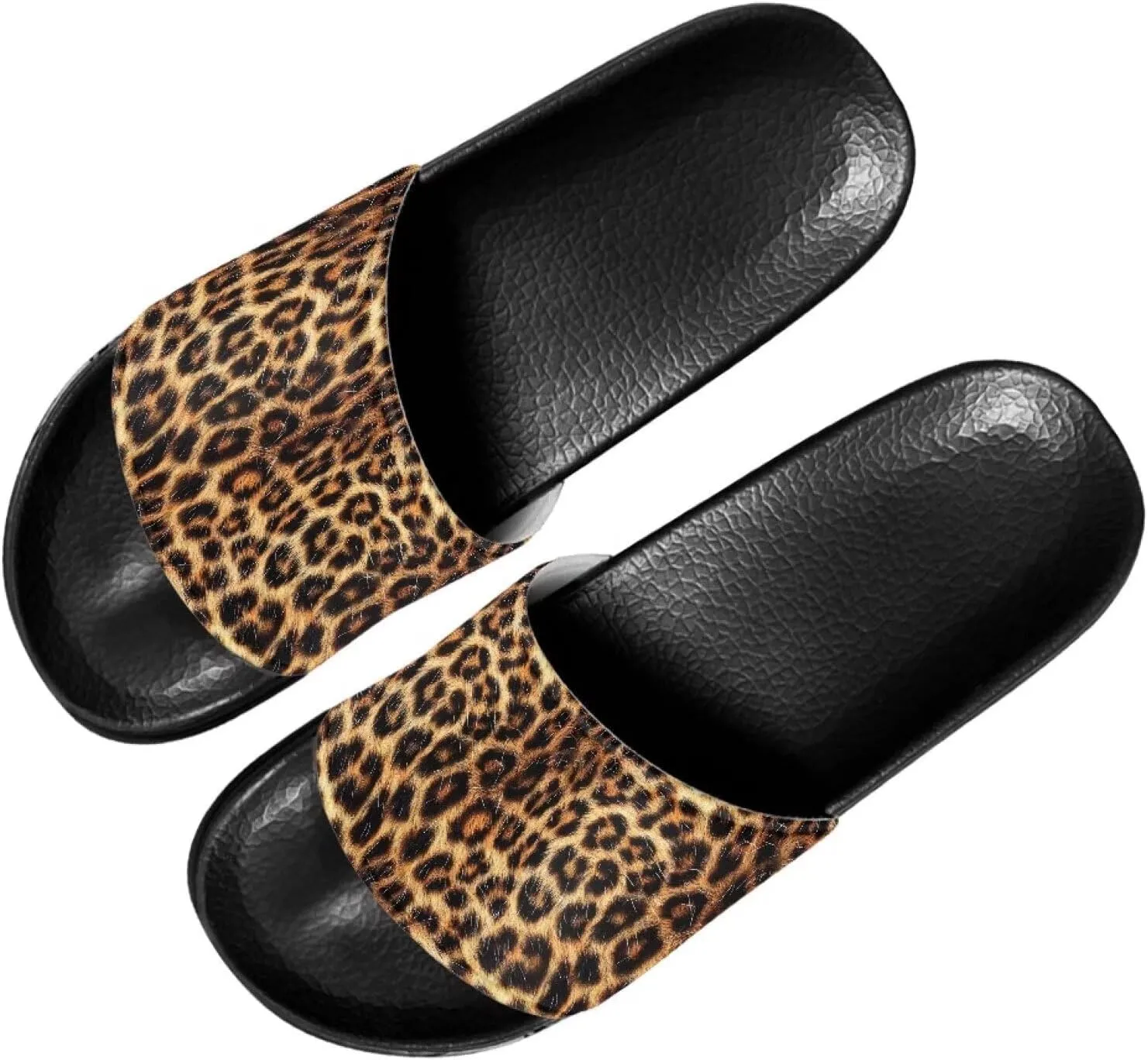 Slide Sandals for Women Non-Slip Sandals Slippers Indoor Outdoor Sole Flat Sandals Summer Slippers