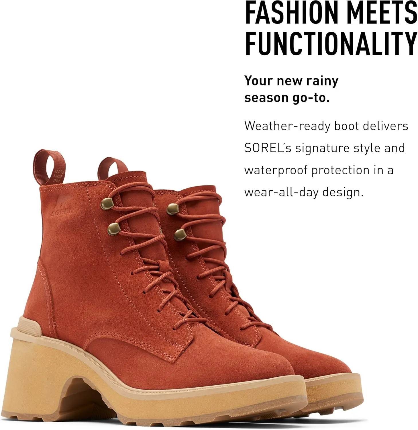 Sorel Women's Hi-Line Heel Lace Boots