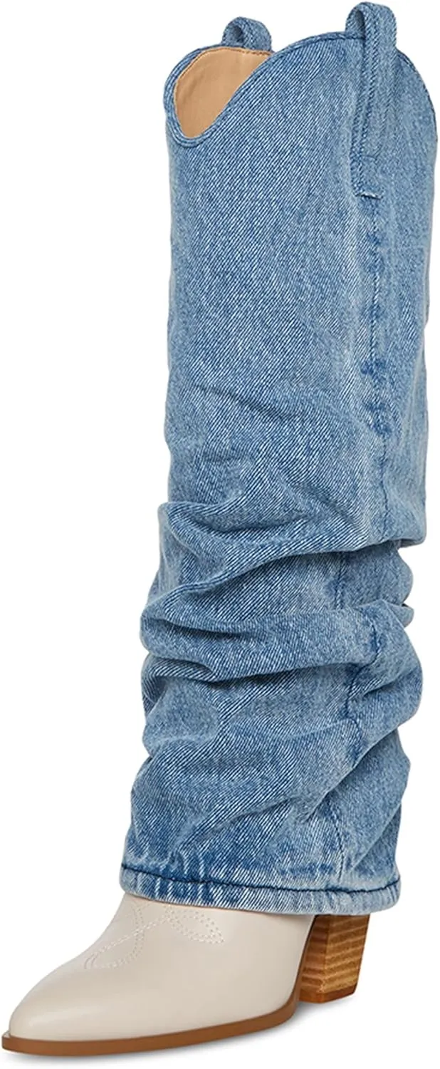 Steve Madden Women's Lassy Western Boot