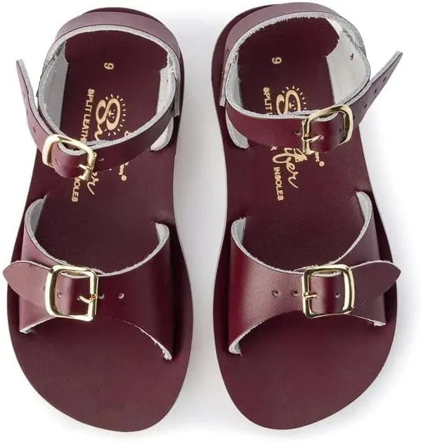 Sun-San Surfer Little Kid Leather Sandals
