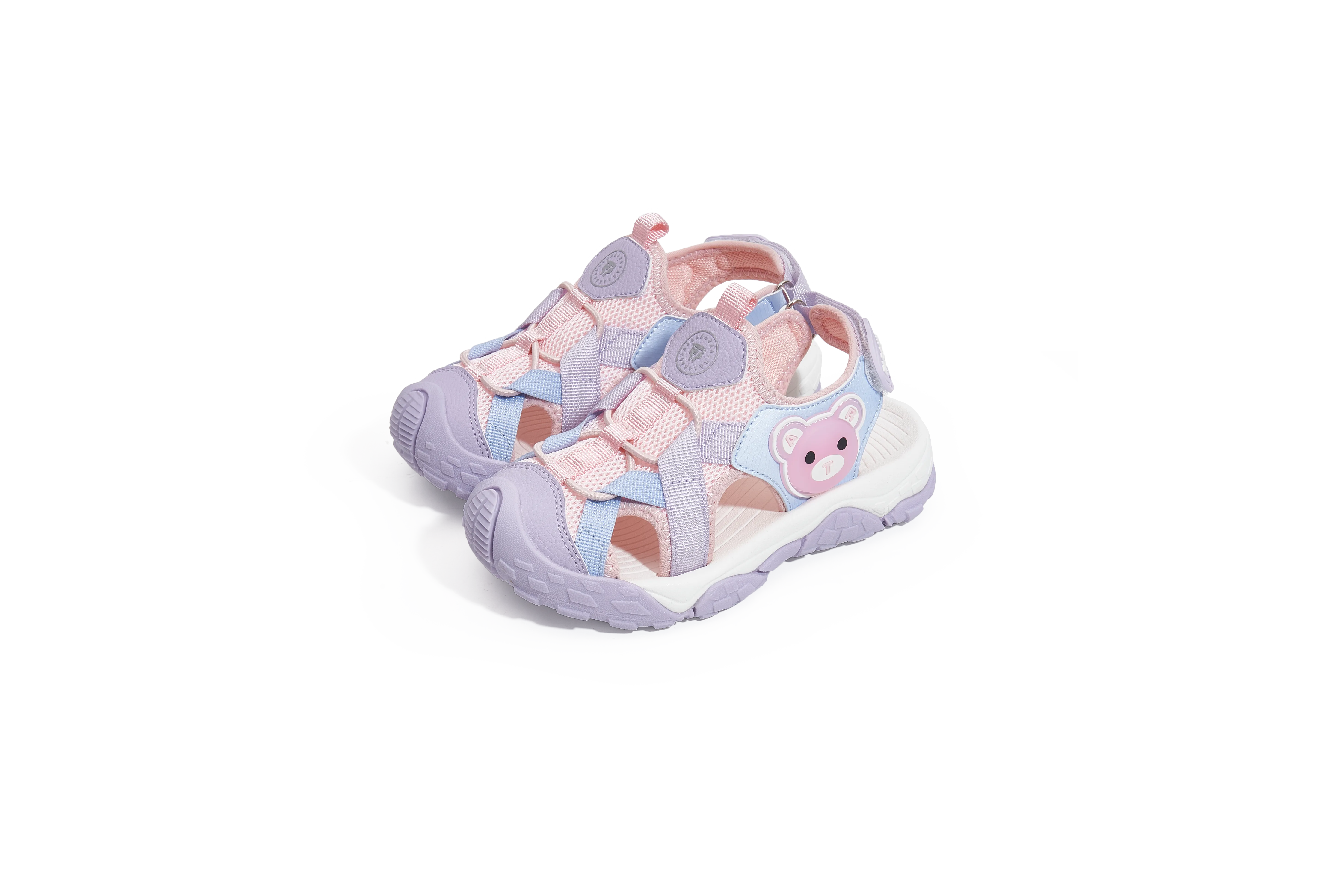 TARANIS 1 Stage Kids' Breathable Non-Slip Sandals with Velcro Strap - Casual Beach & Stream Water Shoes