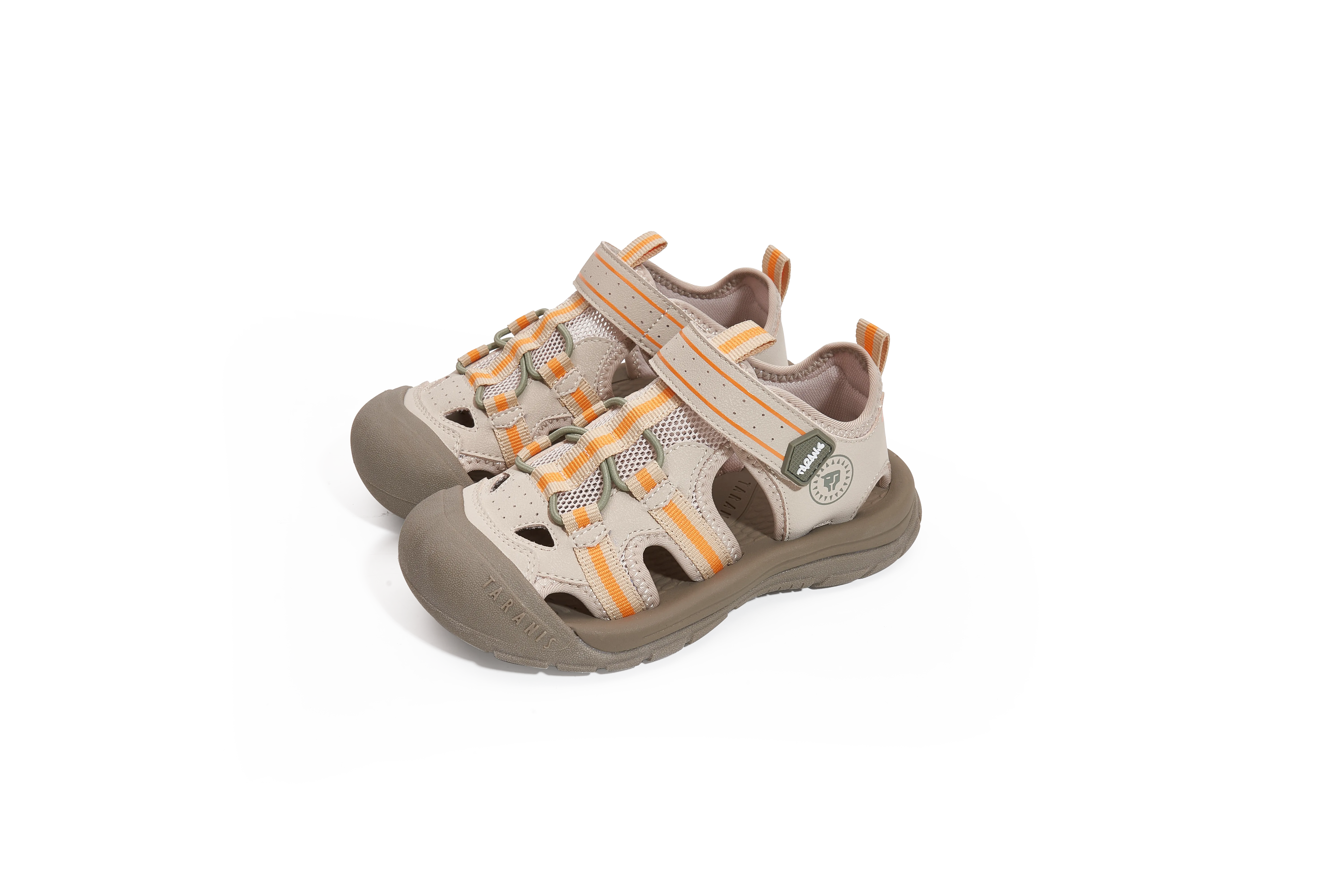 TARANIS 1 Stage Kids' Breathable Non-Slip Sandals with Velcro Strap - Casual Beach & Stream Water Shoes