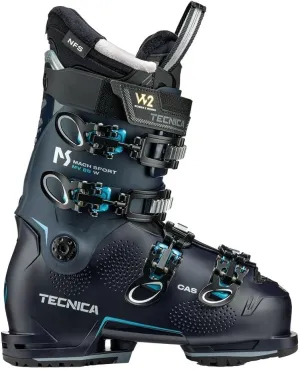 Tecnica Mach Sport 85 MV Ski Boot (Women's), 22.5, Black, 201601G2D34