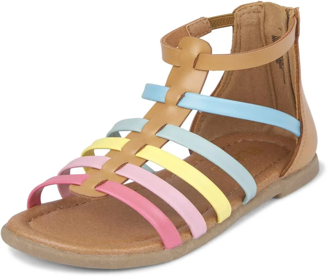 The Children's Place Baby-Girl's Toddler Gladiator Sandals