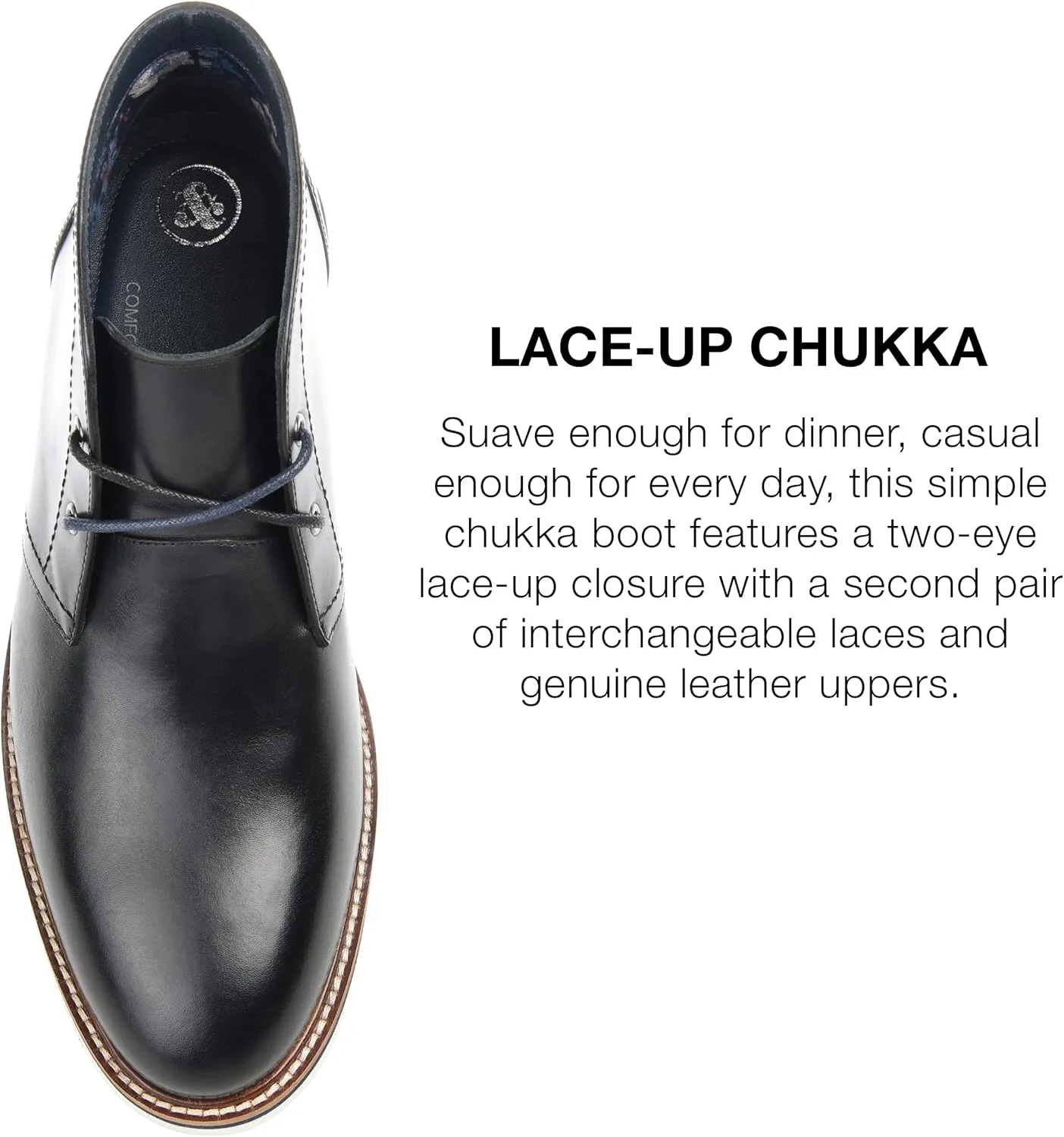 Thomas & Vine Men's Chukka Boots