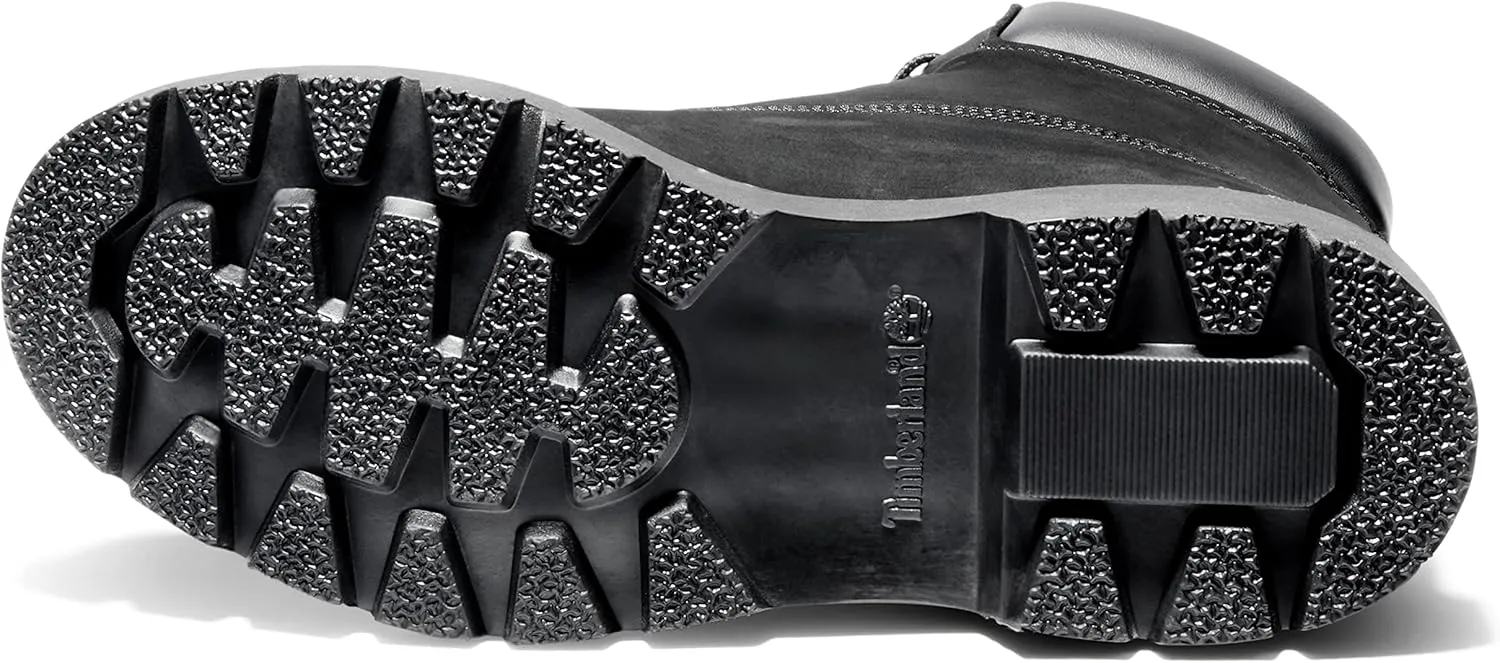 Timberland Mens 6" classic Lugged Sole Leather Combat & Lace-Up Boots