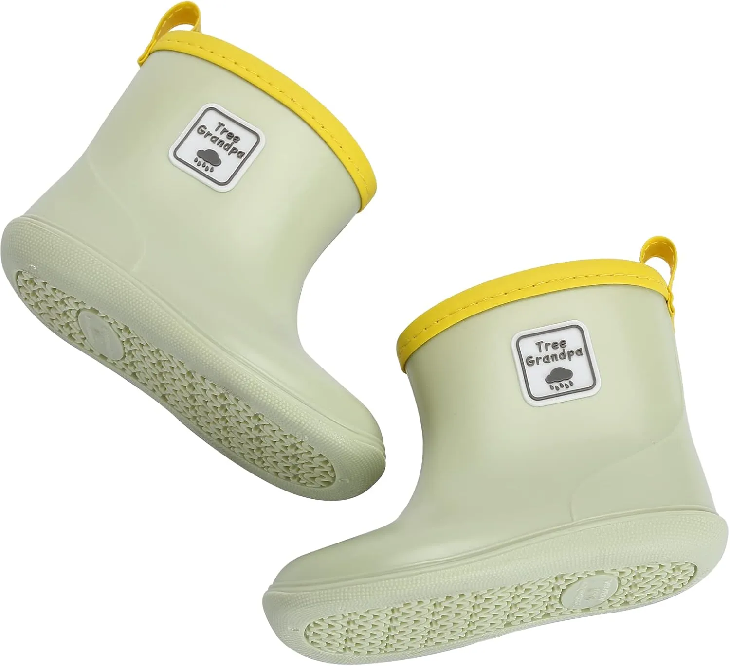 Toddler Rain Boots for Boys Girls Baby Rain boot Lightweight Kids Rain Boots Infant Rainboots 1-6 Years