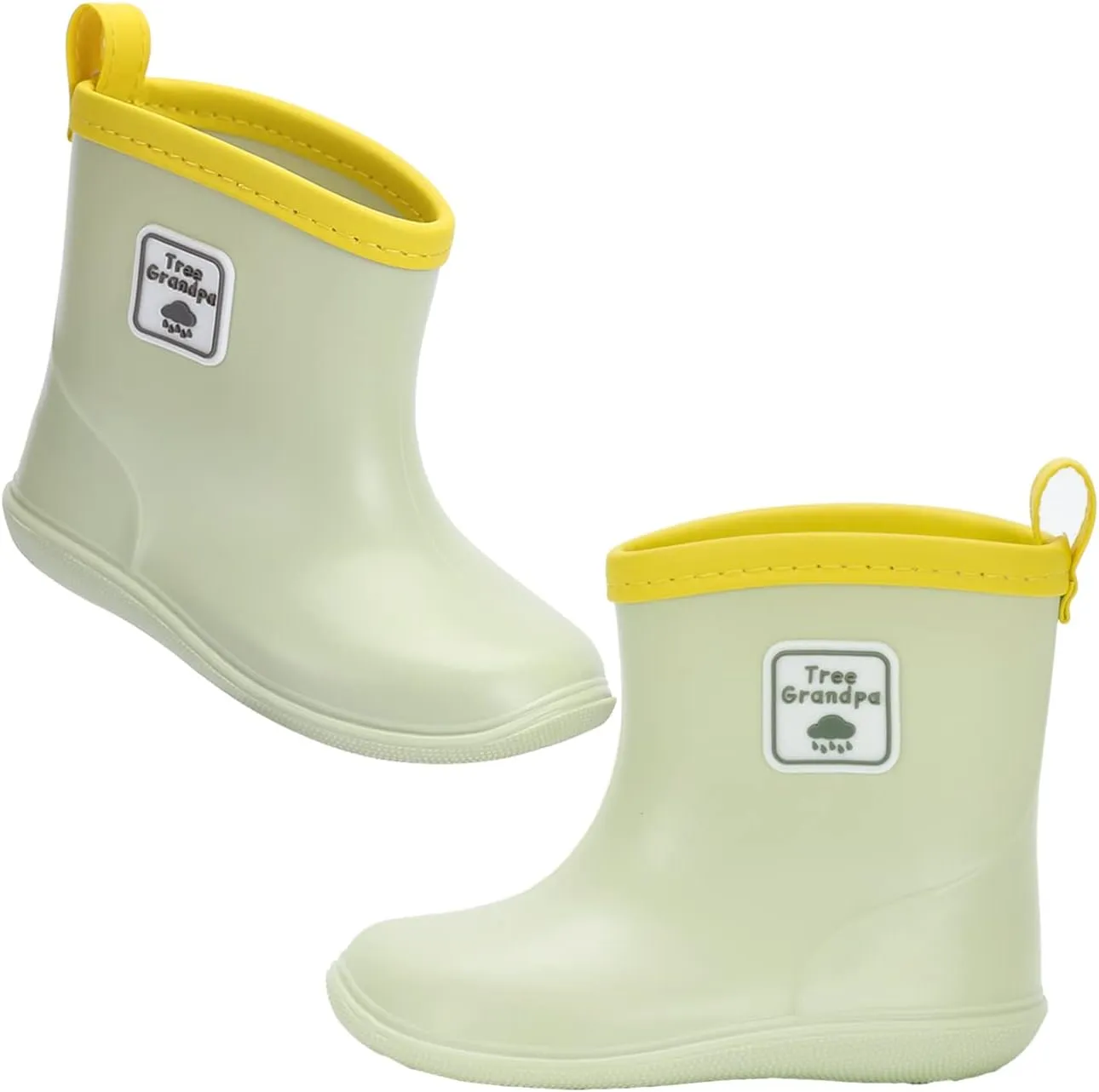 Toddler Rain Boots for Boys Girls Baby Rain boot Lightweight Kids Rain Boots Infant Rainboots 1-6 Years