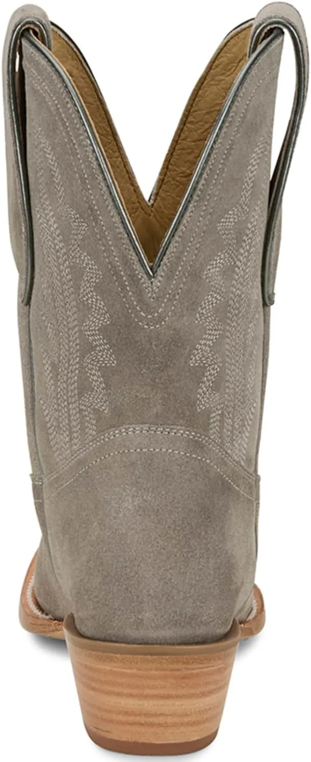 Tony Lama Women's Lea Suede Western Booties Snip Toe - Dr3260