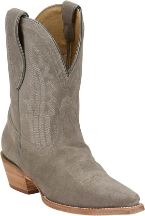 Tony Lama Women's Lea Suede Western Booties Snip Toe - Dr3260
