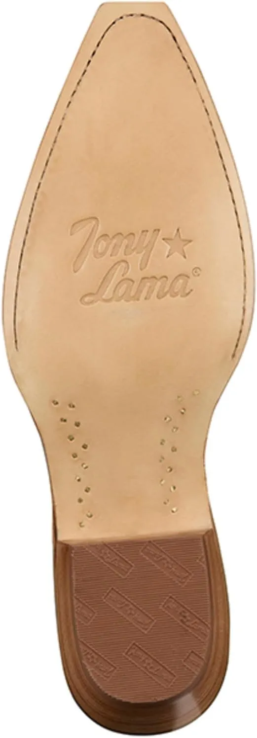 Tony Lama Women's Lea Suede Western Booties Snip Toe - Dr3261