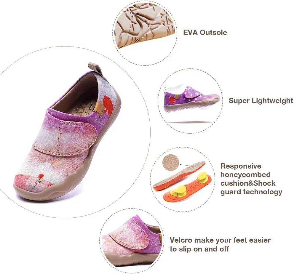 UIN Kid's Walking Shoes High Top Knitted Boots Casual Lightweight Comfort Fashion Sneaker Madrid