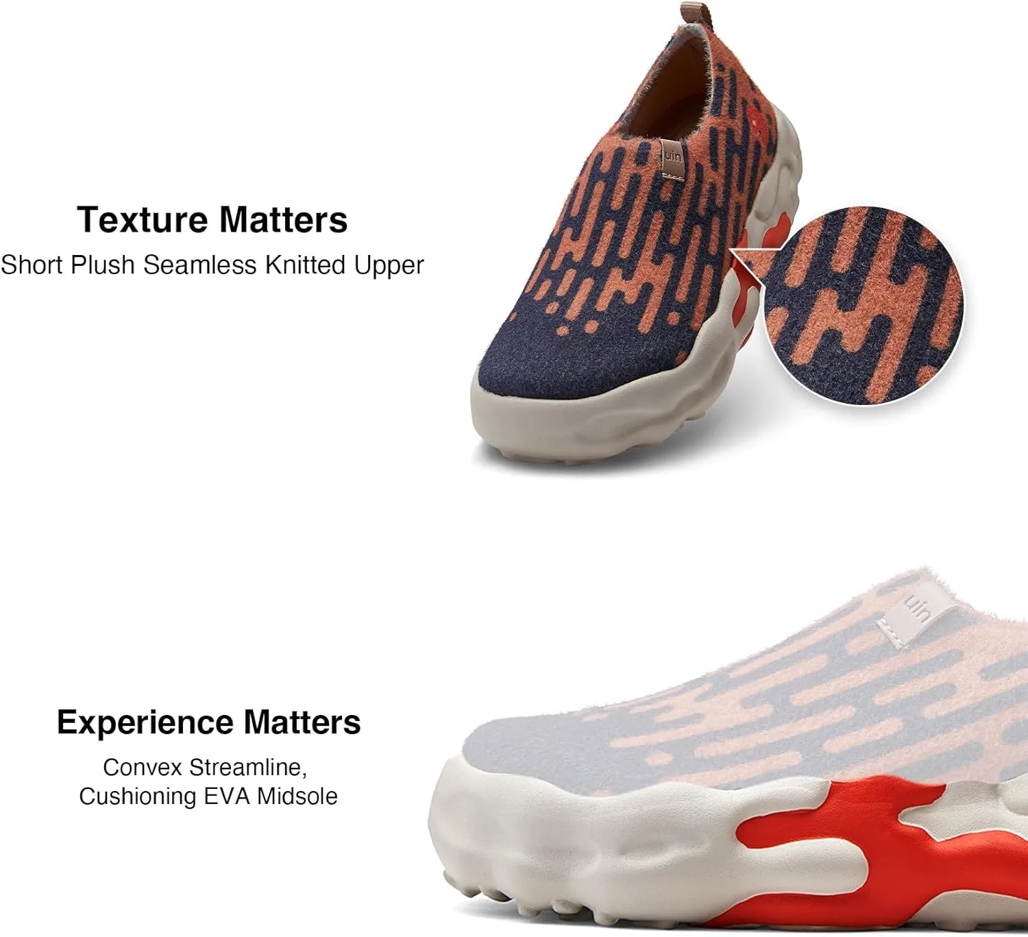 UIN Women's Walking Travel Shoes Casual Slip On Loafers Lightweight Art Painted Fashion Sneaker Toledo ⅩⅢ
