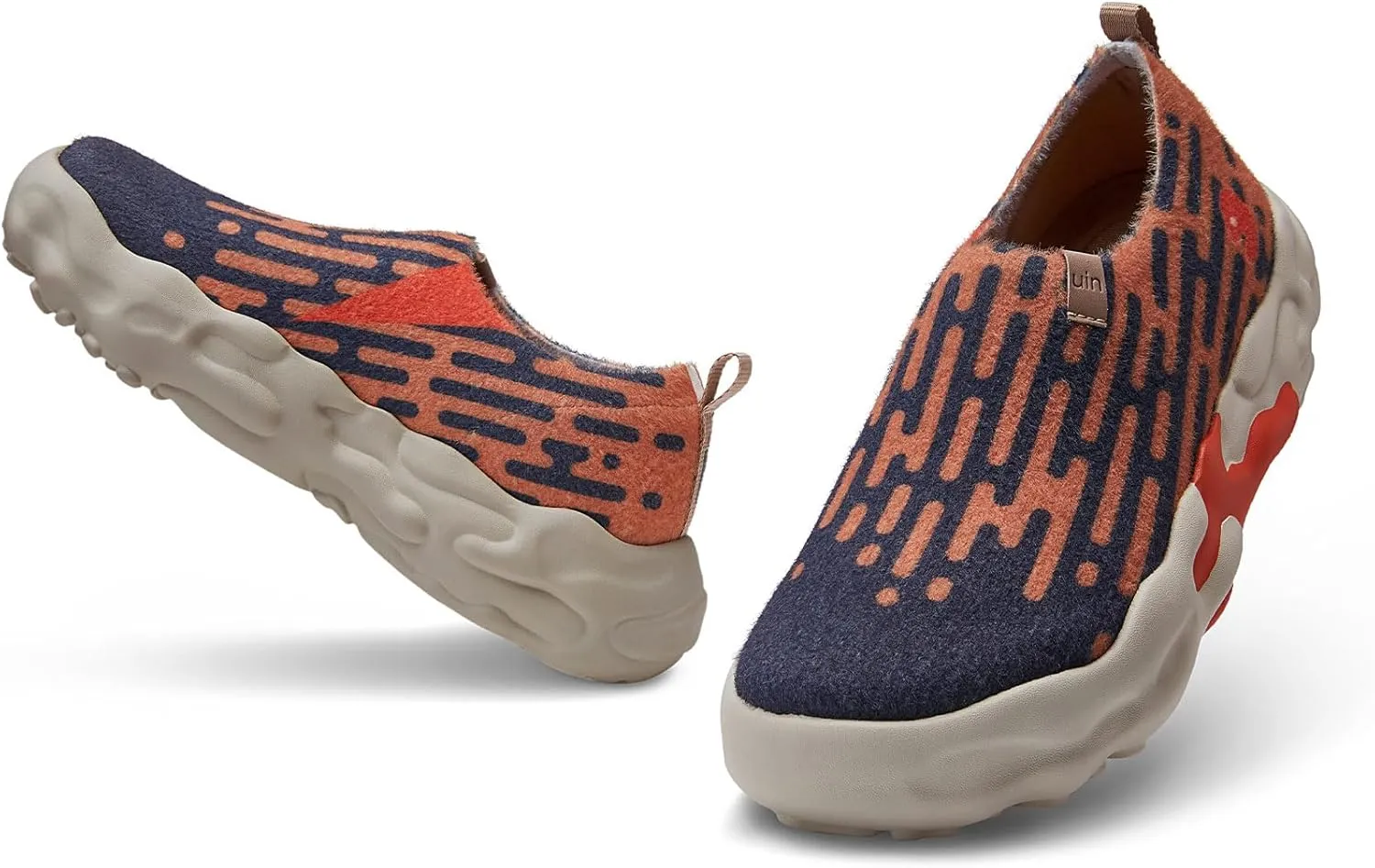 UIN Women's Walking Travel Shoes Casual Slip On Loafers Lightweight Art Painted Fashion Sneaker Toledo ⅩⅢ