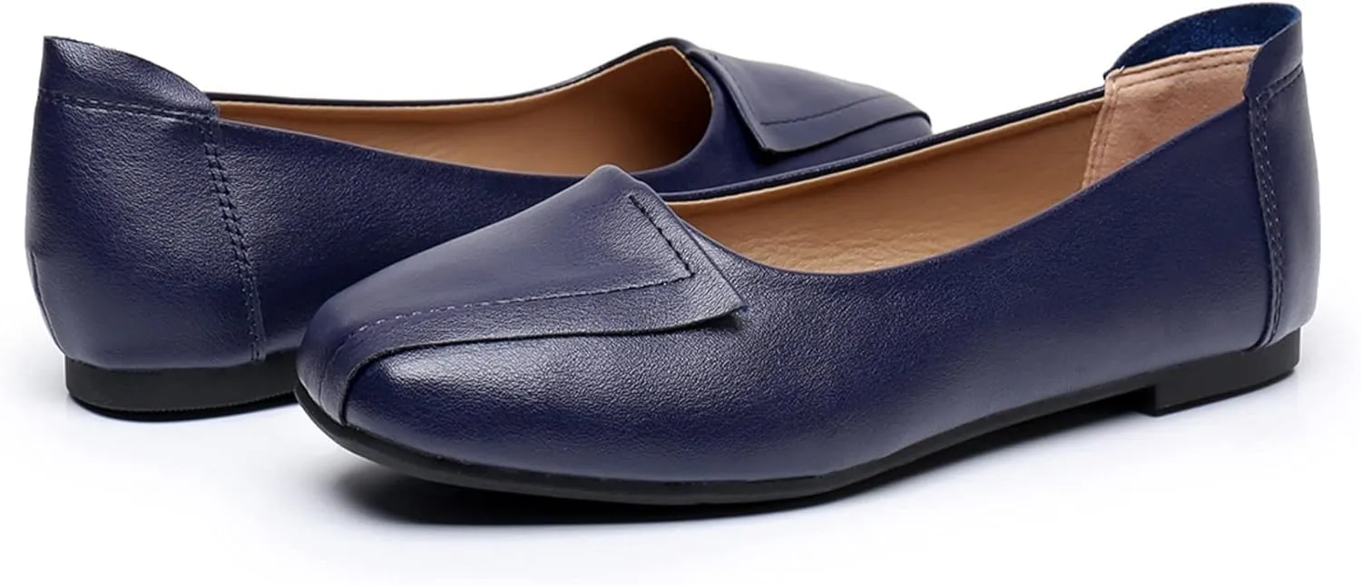 VenusCelia Women's Plain Dance Flat Shoe
