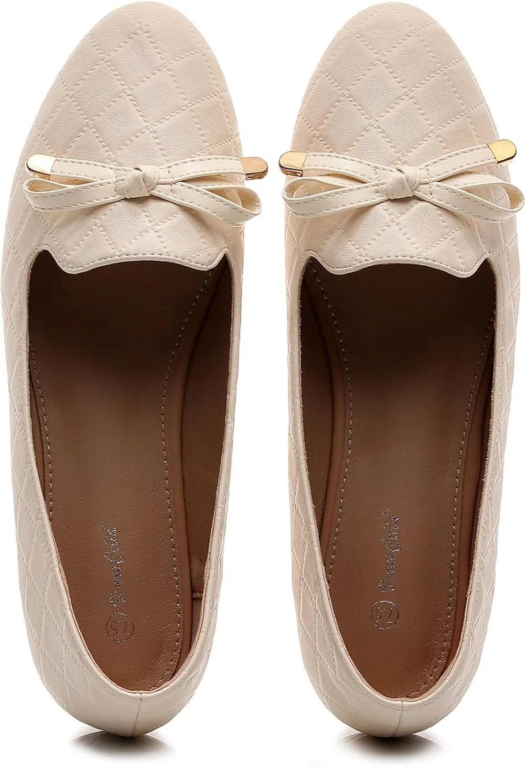 VenusCelia Women's Serenity Bow Flat Shoe