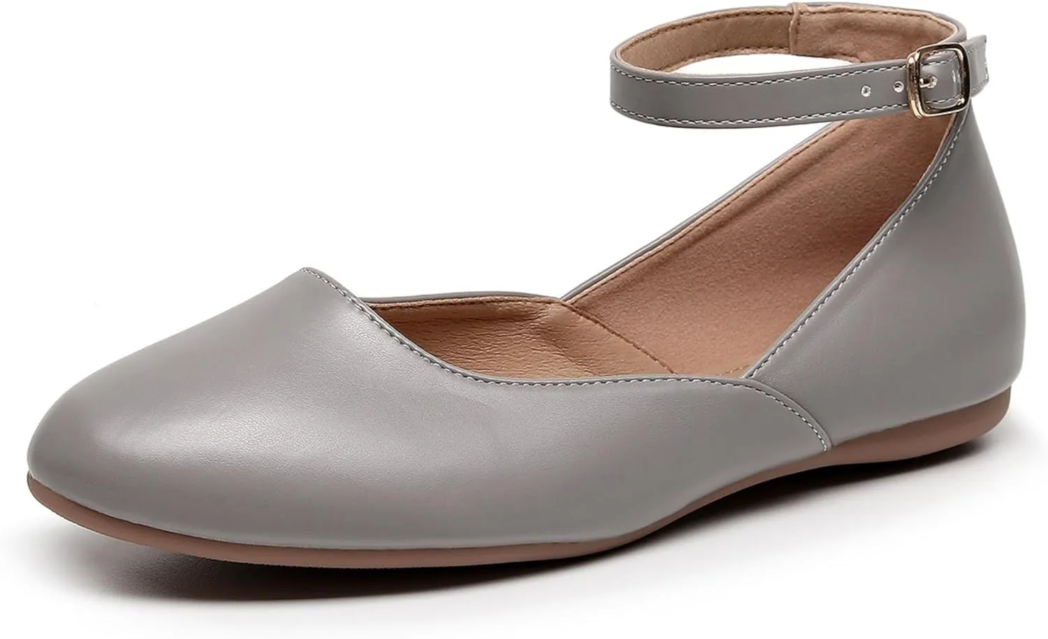 VenusCelia Women's Serenity Strap Flats Shoe