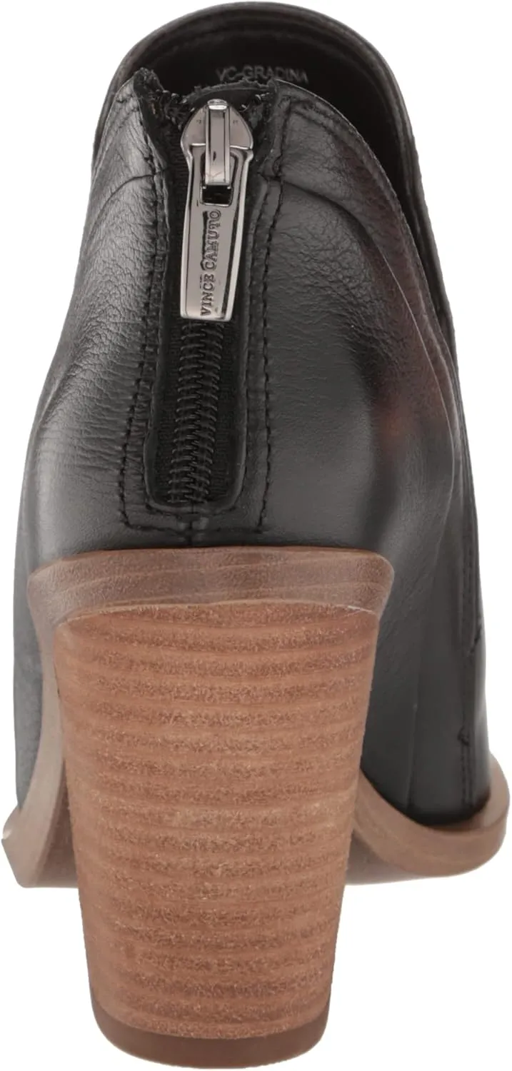 Vince Camuto Women's Footwear Gradina Stacked Heel Bootie Ankle Boot