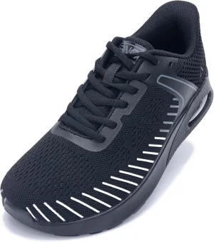 Wide Toe Box Womens Walking Shoes with Arch Support | Slip On Tennis Shoes | Orthotic Sneakers for Plantar Fasciitis Size 6-11