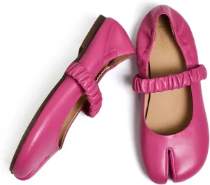 Women Mary Janes Shoes Ballerina Flats Split Toes Flats Fashion Ankle Strap Walking Shoes